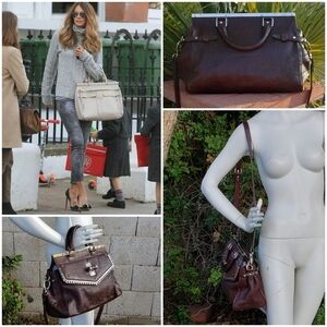 🤩🤩LOOK‎ GOURGUES ROBERTO CAVALLI DIVA BAG